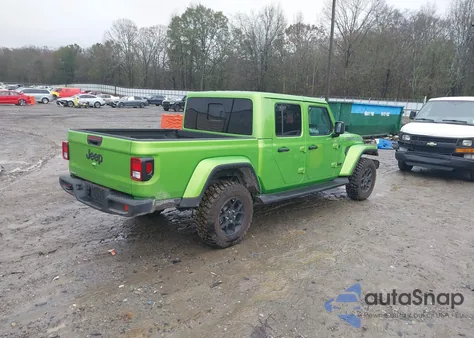 2025 Jeep Gladiator High Tide from USA, damaged, VIN 1C6PJTAG7SL518222